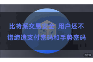 比特派交易安全  用户还不错缔造支付密码和手势密码
